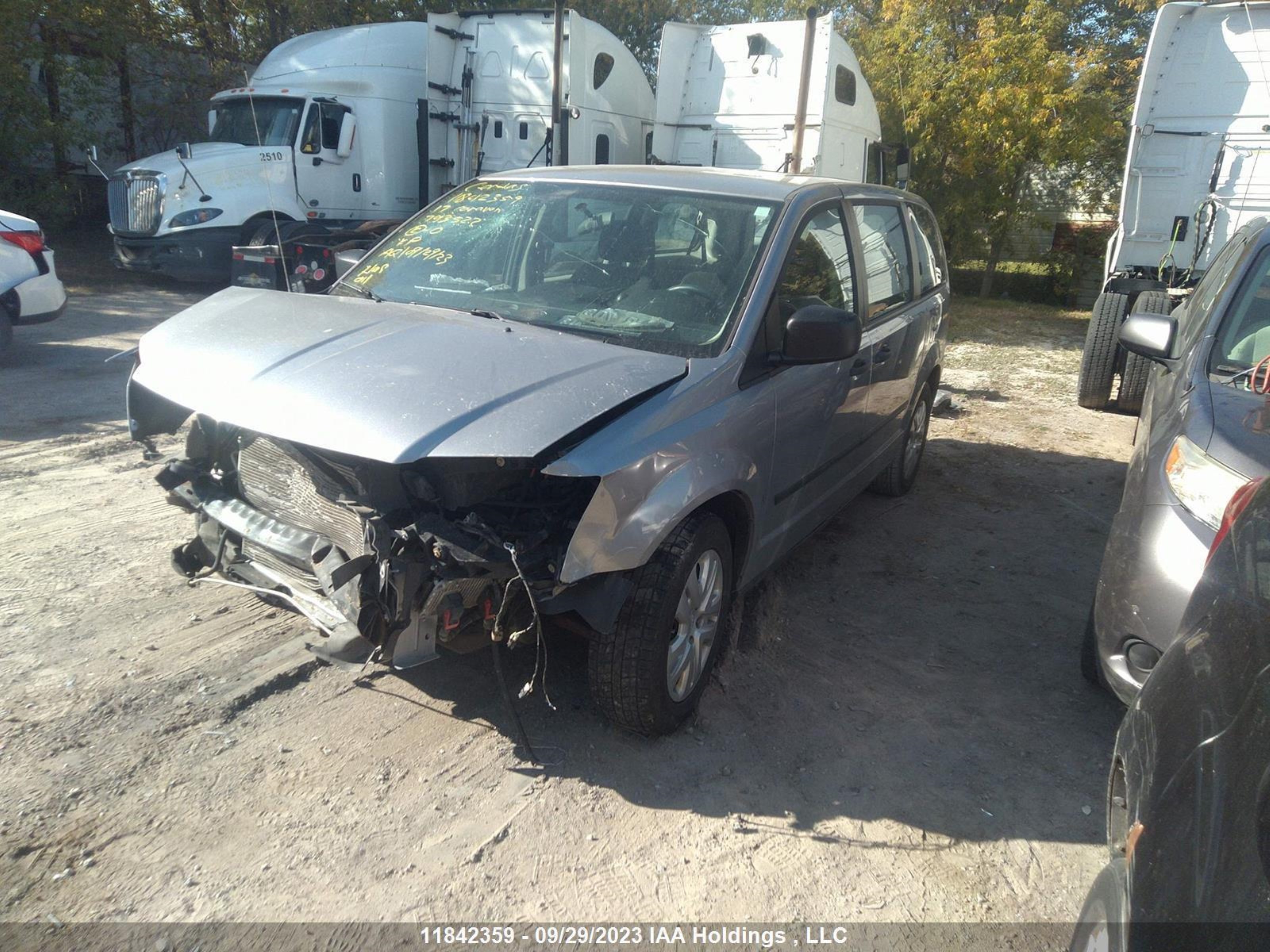 Photo 1 VIN: 2C4RDGBG3HR793522 - DODGE CARAVAN 