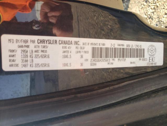 Photo 9 VIN: 2C4RDGBG4CR256019 - DODGE GRAND CARA 