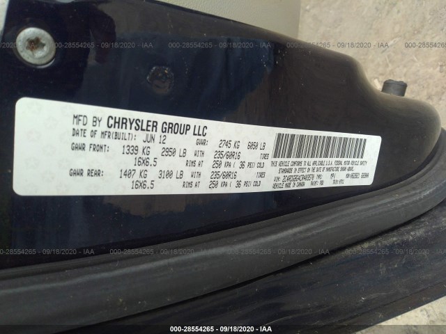 Photo 8 VIN: 2C4RDGBG4CR403570 - DODGE GRAND CARAVAN 