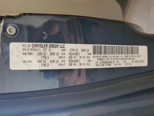 Photo 13 VIN: 2C4RDGBG4DR601731 - DODGE GRAND CARA 