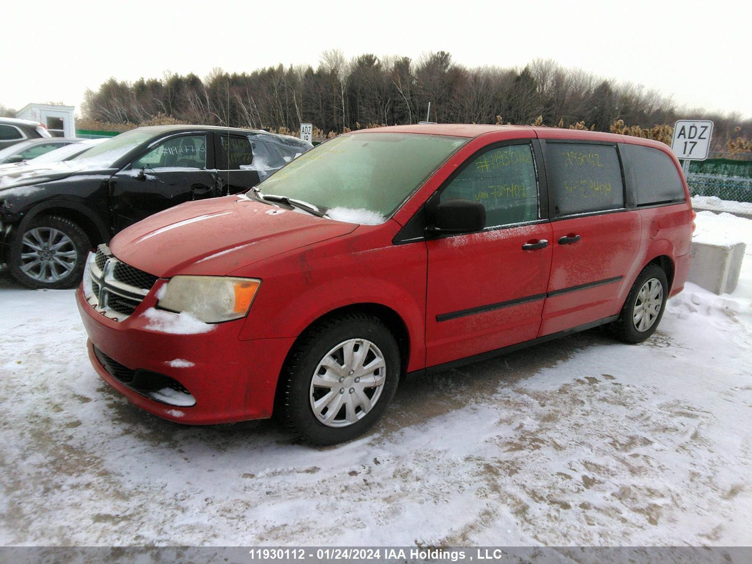 Photo 1 VIN: 2C4RDGBG4DR729404 - DODGE CARAVAN 