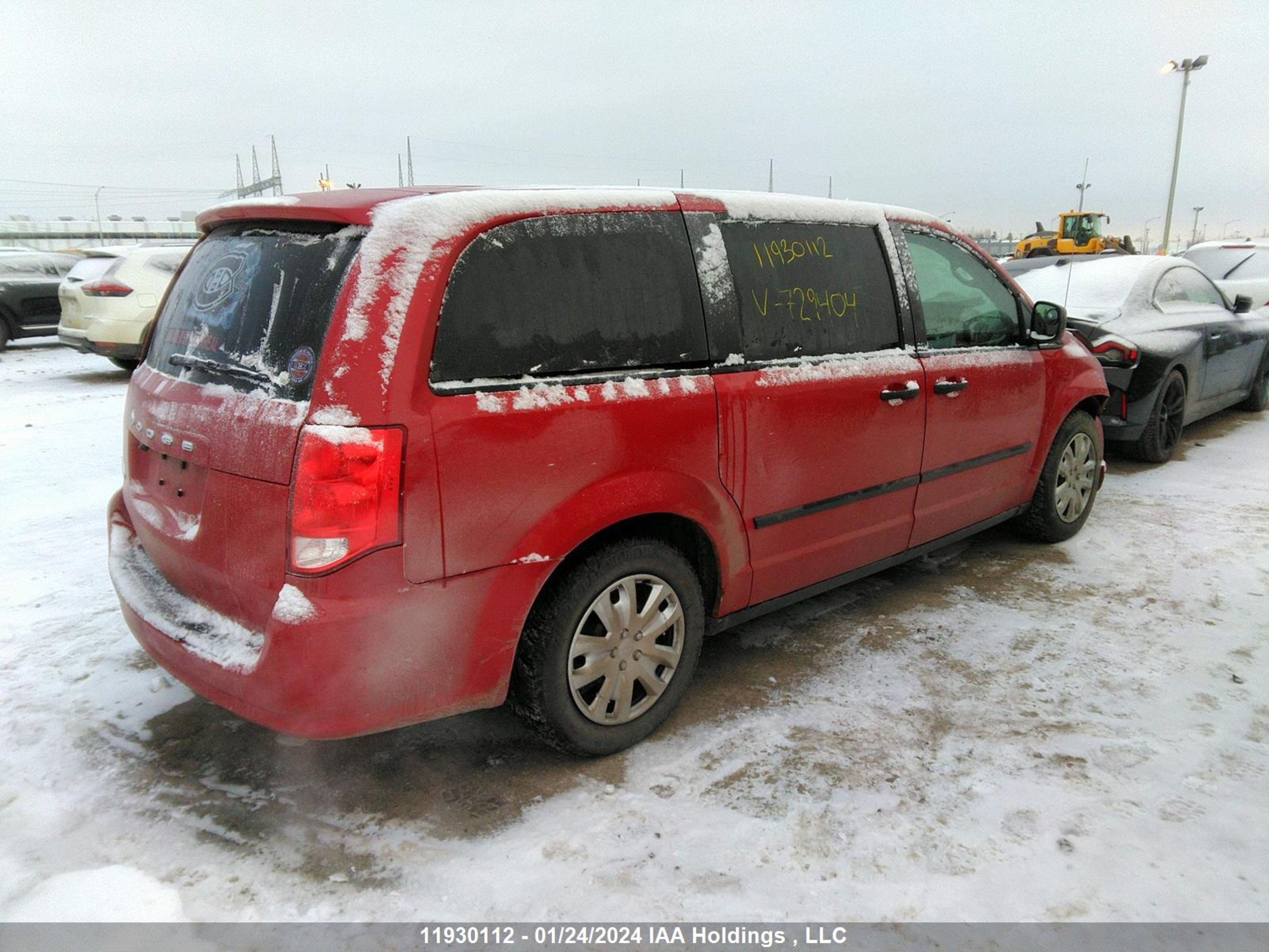 Photo 3 VIN: 2C4RDGBG4DR729404 - DODGE CARAVAN 