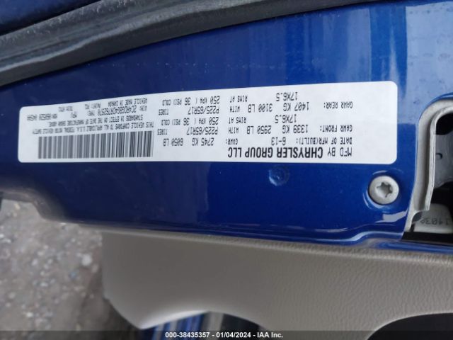 Photo 8 VIN: 2C4RDGBG4DR762970 - DODGE GRAND CARAVAN 