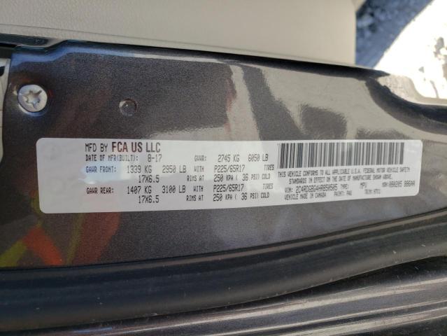 Photo 9 VIN: 2C4RDGBG4HR850505 - DODGE GRAND CARA 