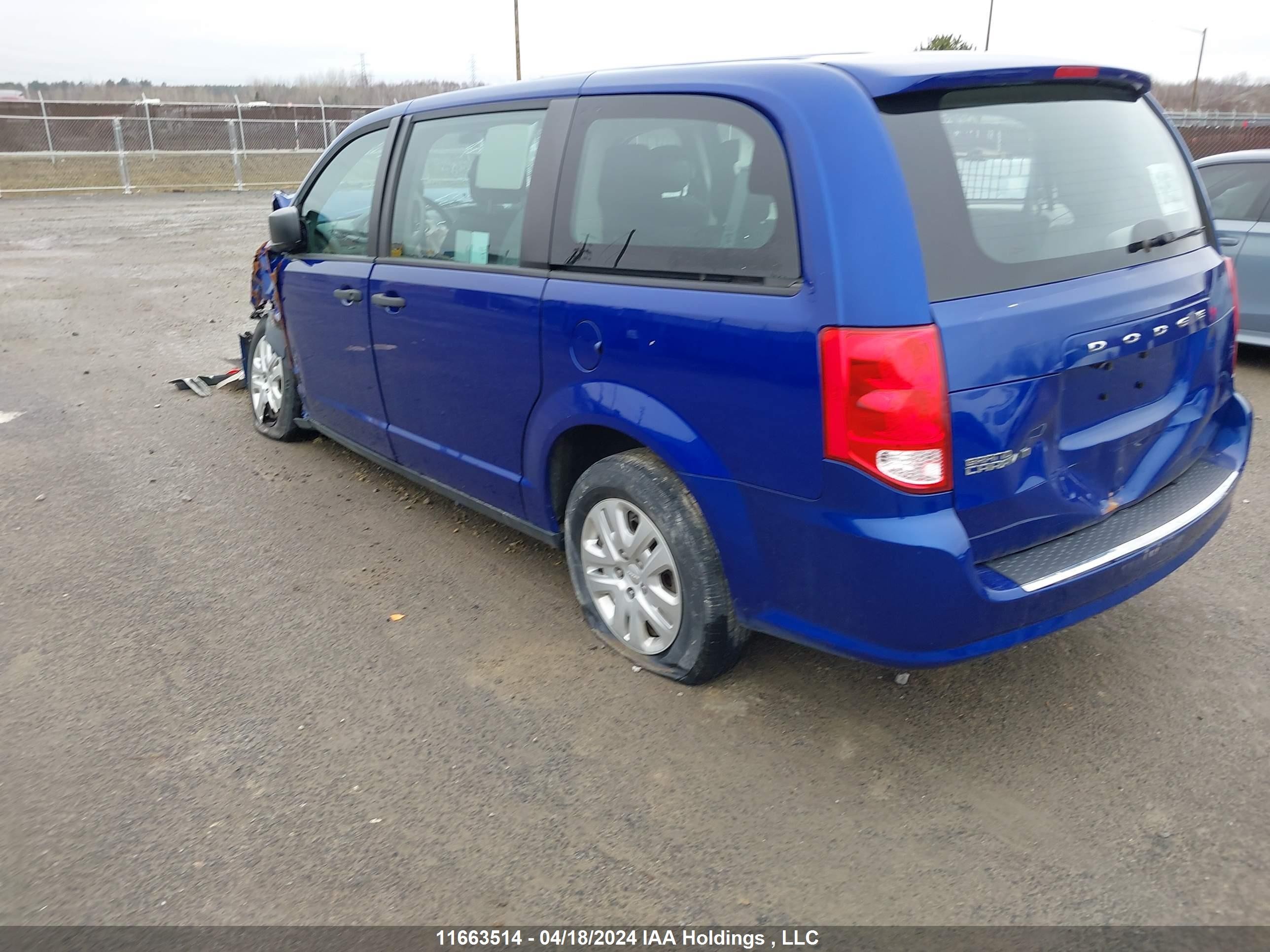 Photo 2 VIN: 2C4RDGBG4KR555833 - DODGE CARAVAN 