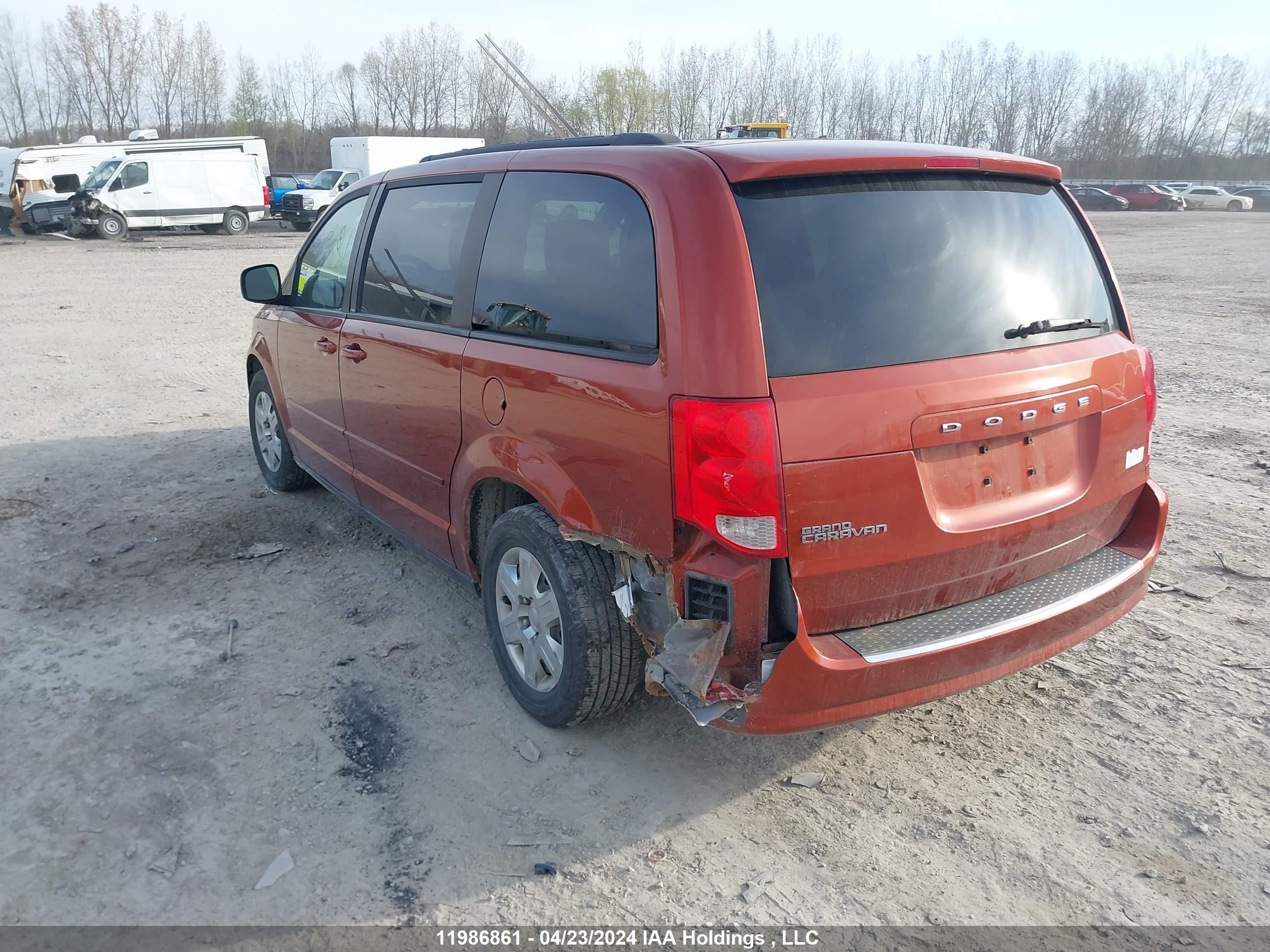 Photo 2 VIN: 2C4RDGBG5CR290485 - DODGE CARAVAN 