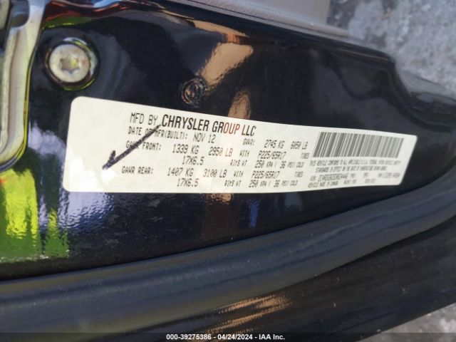 Photo 8 VIN: 2C4RDGBG5DR634446 - DODGE GRAND CARAVAN 