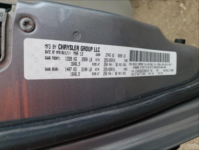 Photo 9 VIN: 2C4RDGBG5DR683470 - DODGE GRAND CARA 