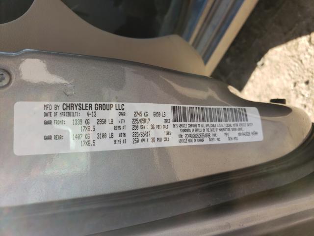 Photo 9 VIN: 2C4RDGBG5DR754098 - DODGE GRAND CARA 