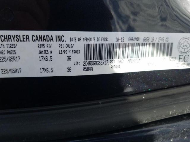 Photo 12 VIN: 2C4RDGBG5ER171807 - DODGE GRAND CARA 