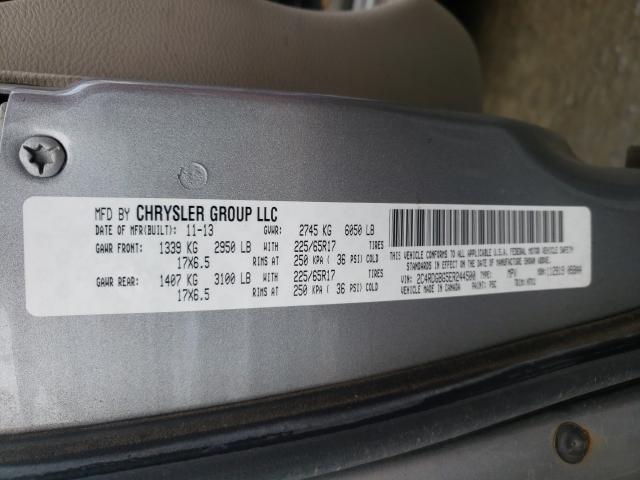 Photo 9 VIN: 2C4RDGBG5ER244500 - DODGE GRAND CARA 