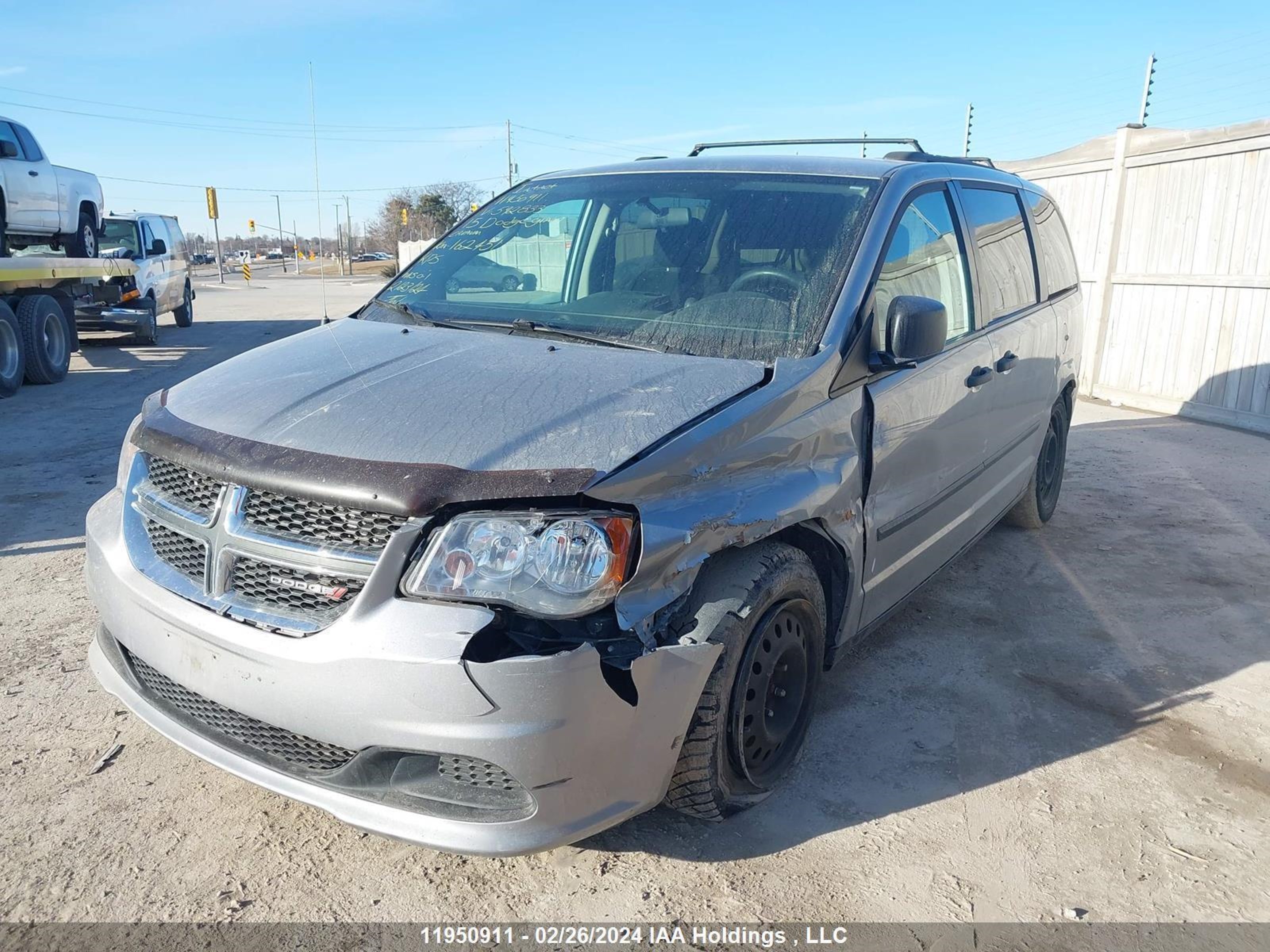 Photo 1 VIN: 2C4RDGBG5FR592833 - DODGE CARAVAN 