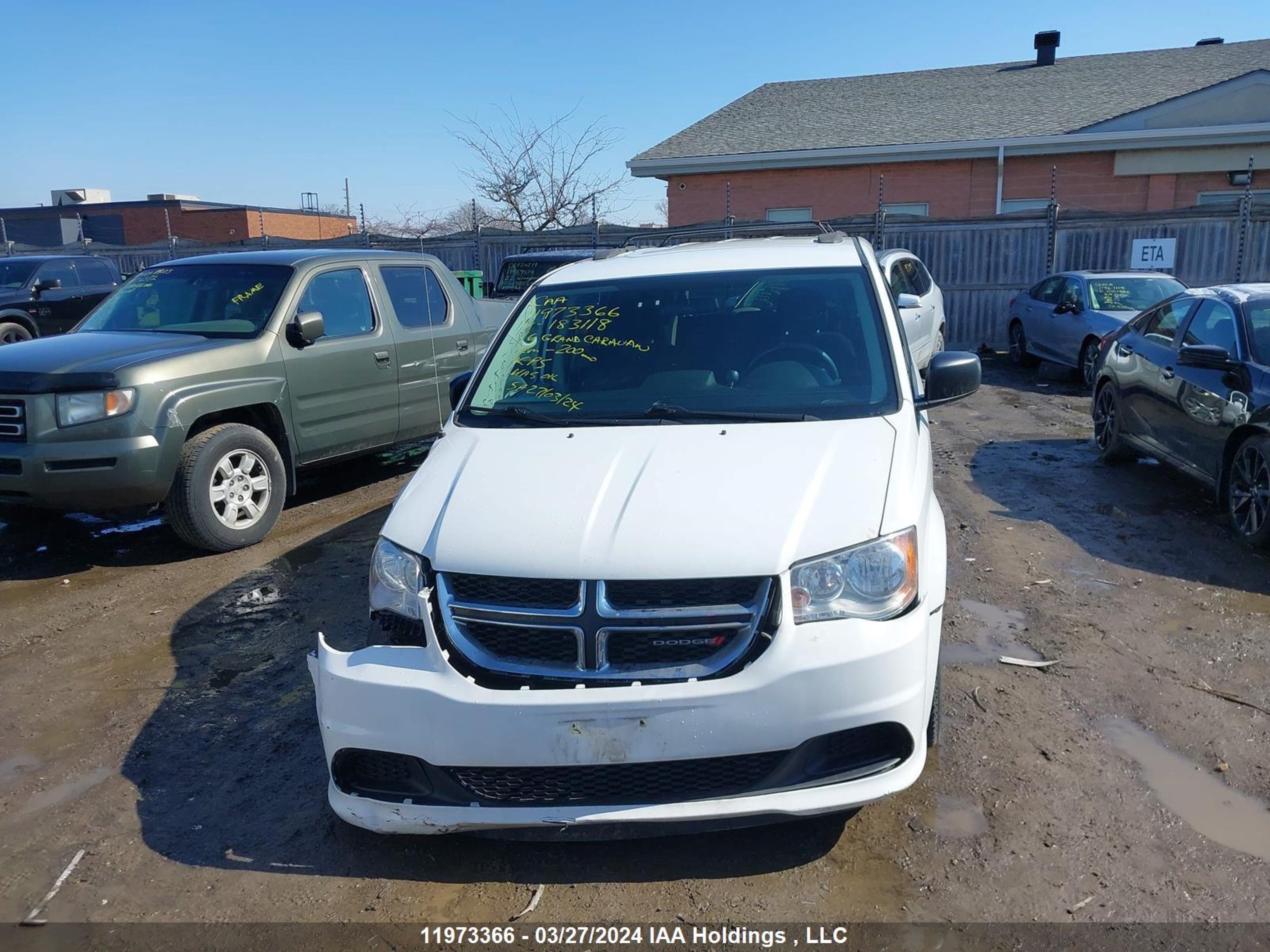 Photo 11 VIN: 2C4RDGBG5GR183118 - DODGE CARAVAN 