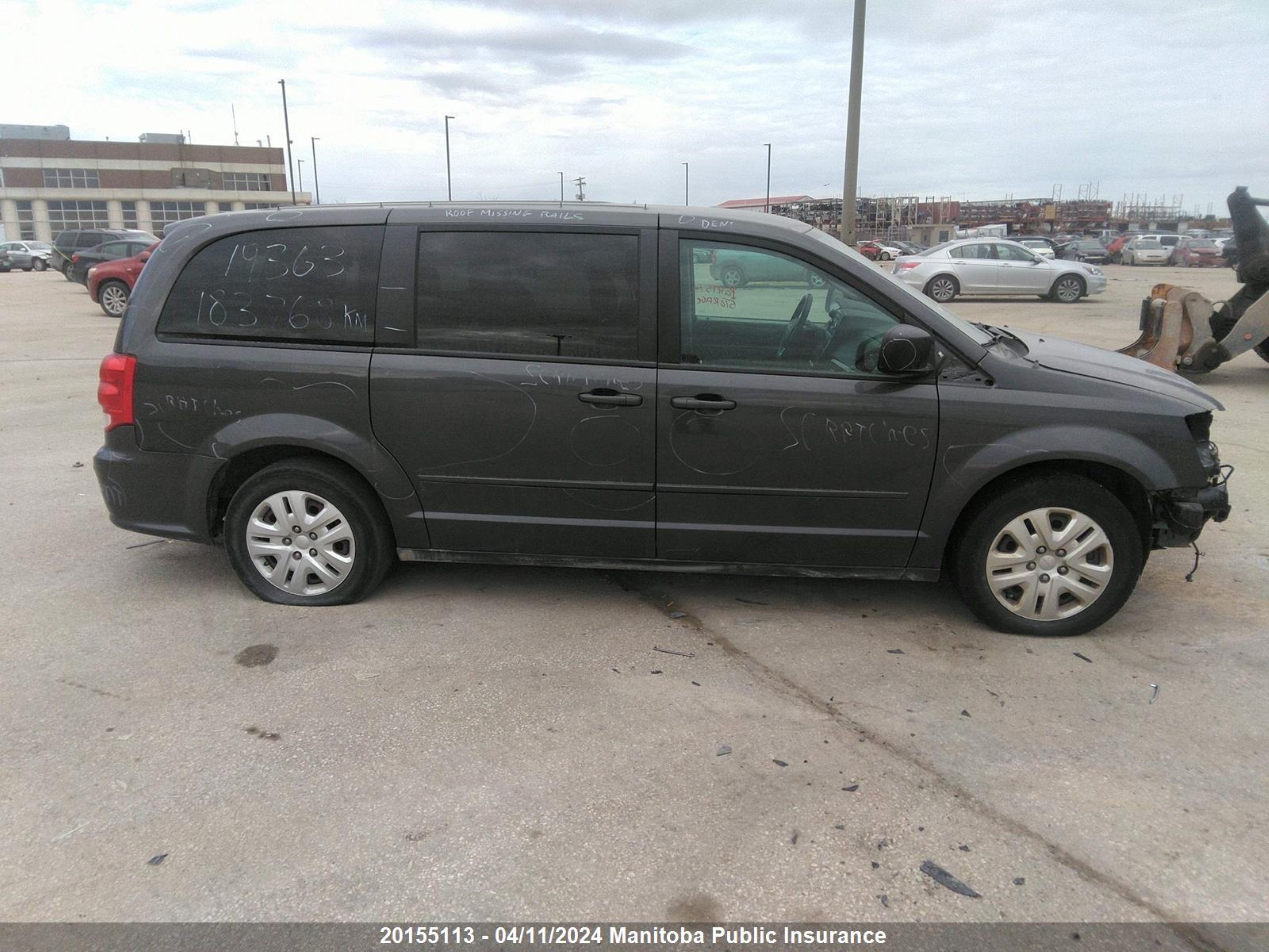 Photo 12 VIN: 2C4RDGBG5HR753975 - DODGE CARAVAN 