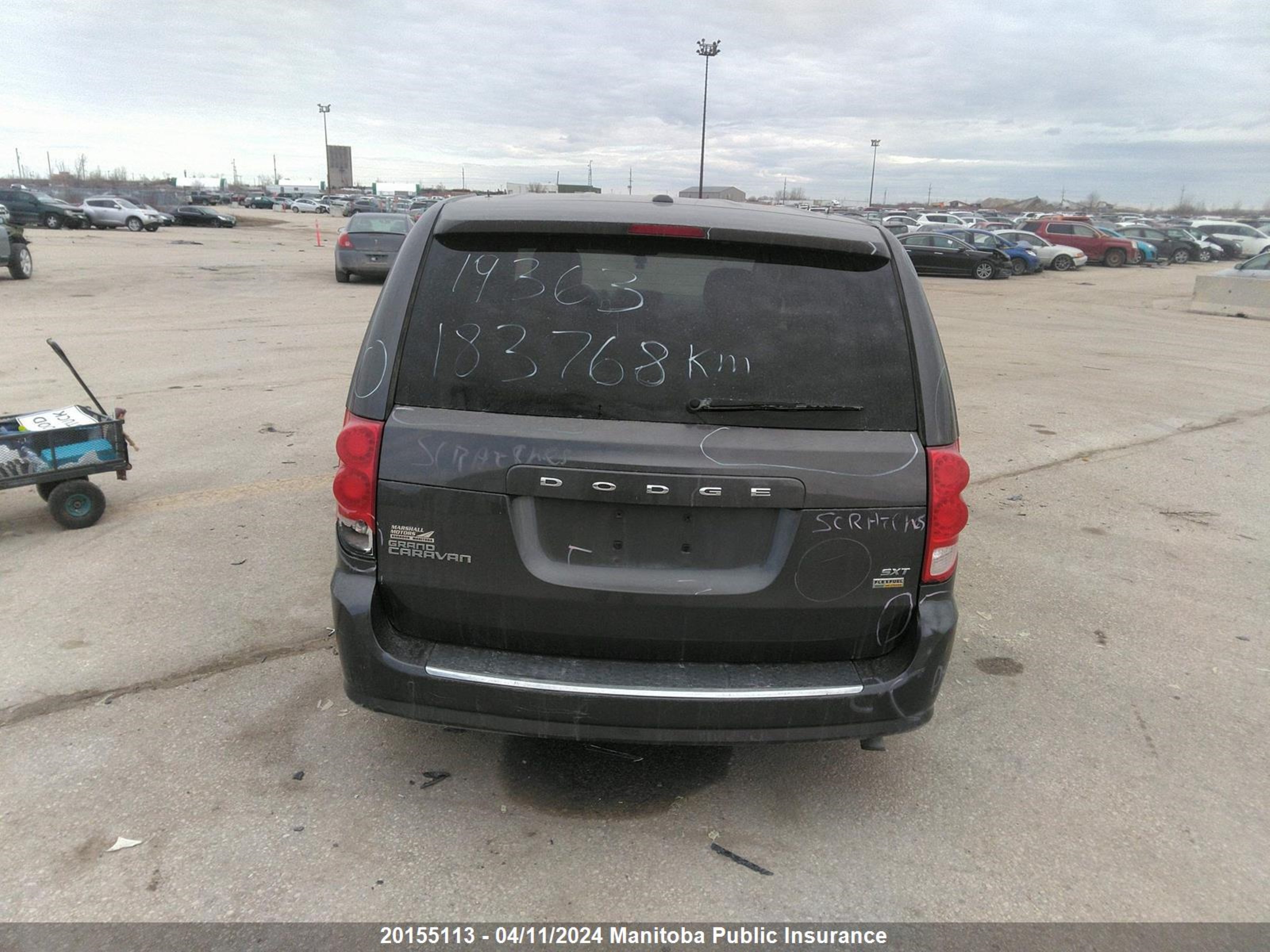 Photo 15 VIN: 2C4RDGBG5HR753975 - DODGE CARAVAN 