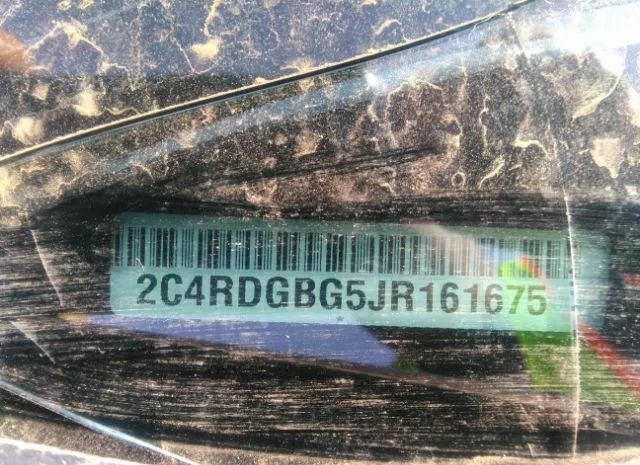 Photo 8 VIN: 2C4RDGBG5JR161675 - DODGE GRAND CARAVAN 