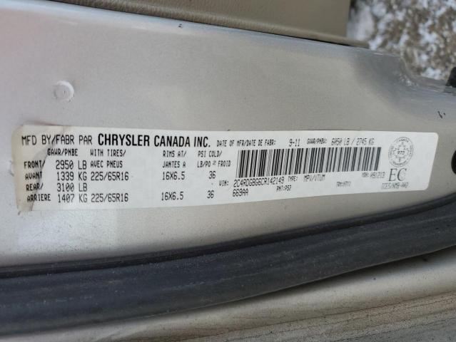 Photo 12 VIN: 2C4RDGBG6CR142149 - DODGE CARAVAN 