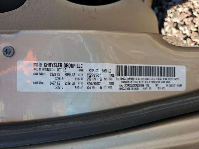 Photo 12 VIN: 2C4RDGBG6DR585368 - DODGE CARAVAN 