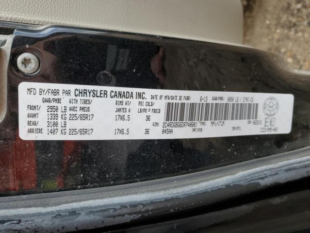 Photo 12 VIN: 2C4RDGBG6DR740601 - DODGE GRAND CARA 