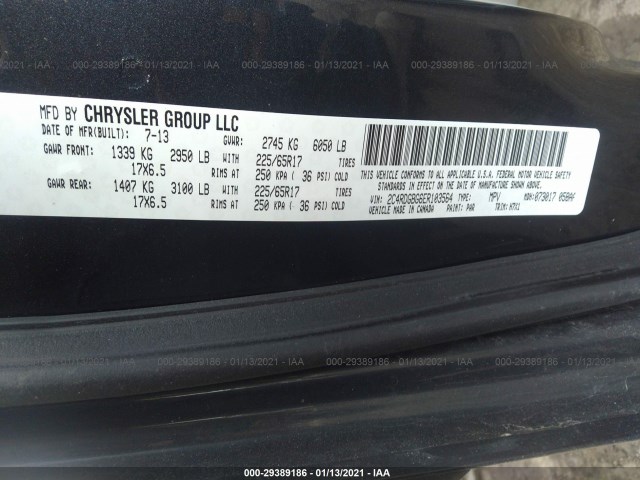 Photo 8 VIN: 2C4RDGBG6ER103564 - DODGE GRAND CARAVAN 