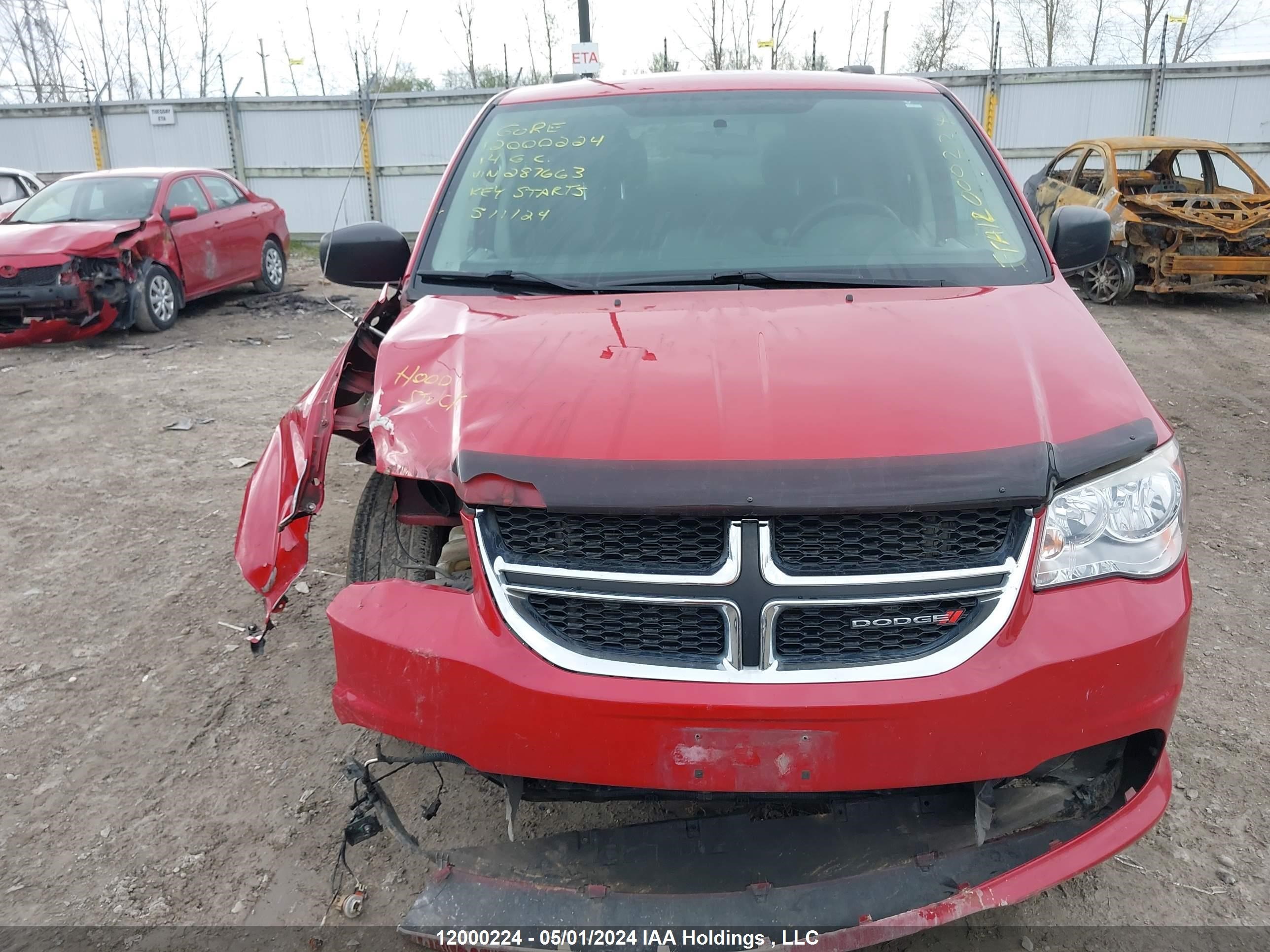 Photo 12 VIN: 2C4RDGBG6ER287663 - DODGE CARAVAN 