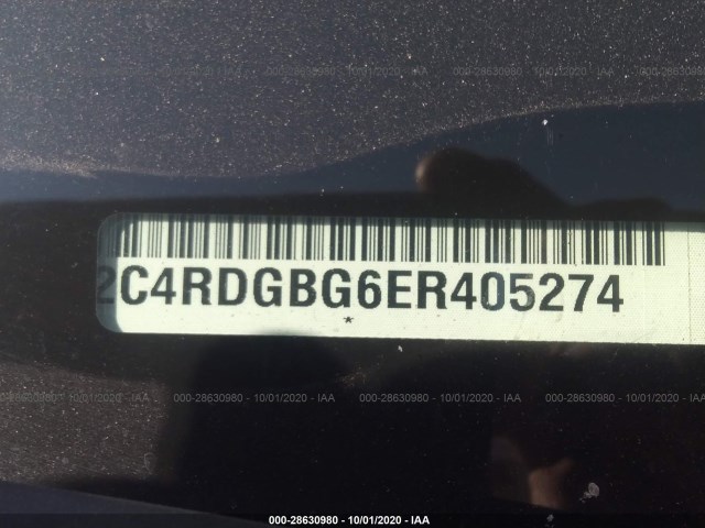 Photo 8 VIN: 2C4RDGBG6ER405274 - DODGE GRAND CARAVAN 