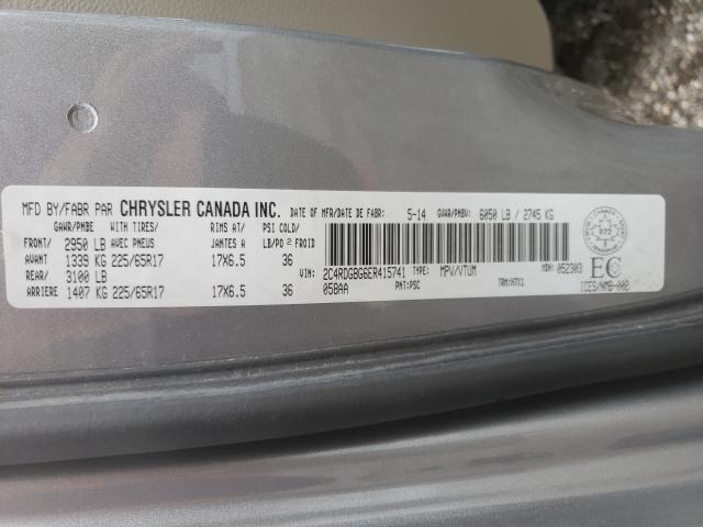 Photo 9 VIN: 2C4RDGBG6ER415741 - DODGE GRAND CARA 