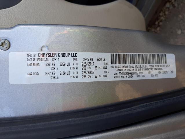 Photo 9 VIN: 2C4RDGBG6FR626035 - DODGE GRAND CARA 