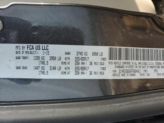 Photo 12 VIN: 2C4RDGBG6FR684811 - DODGE GRAND CARA 