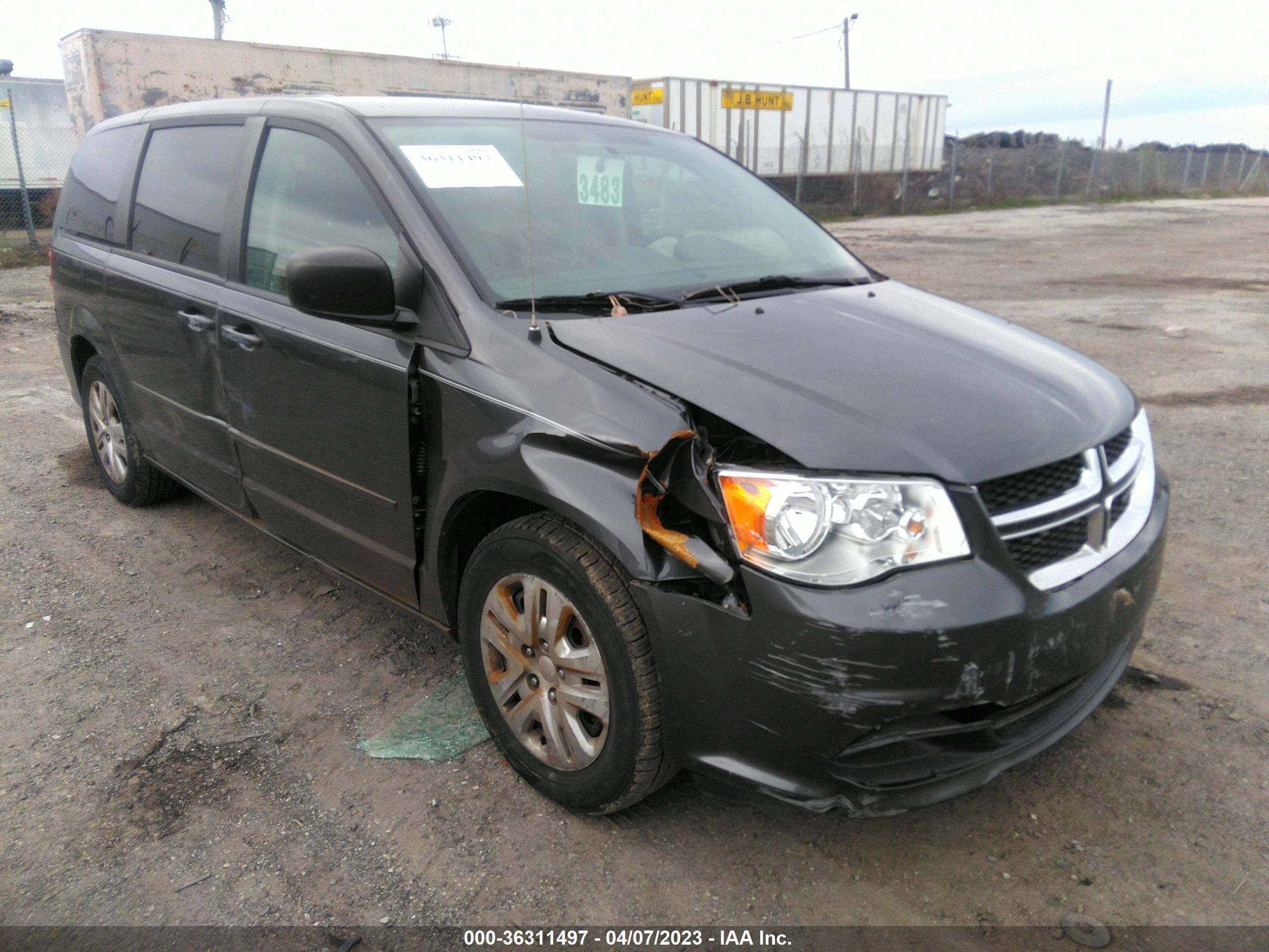 Photo 5 VIN: 2C4RDGBG6HR855351 - DODGE CARAVAN 