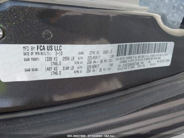 Photo 8 VIN: 2C4RDGBG6KR671096 - DODGE GRAND CARAVAN 