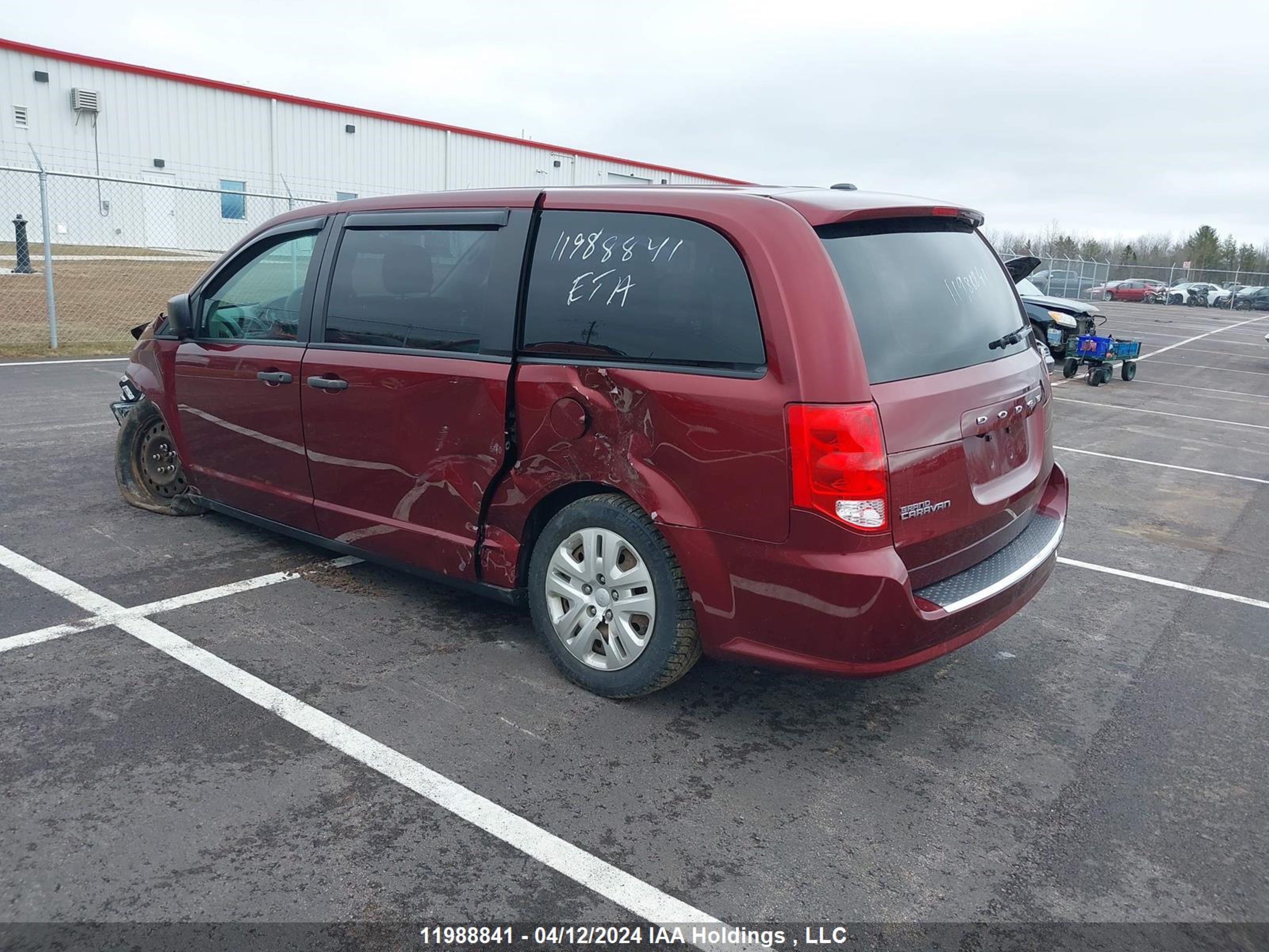 Photo 2 VIN: 2C4RDGBG6KR697813 - DODGE CARAVAN 