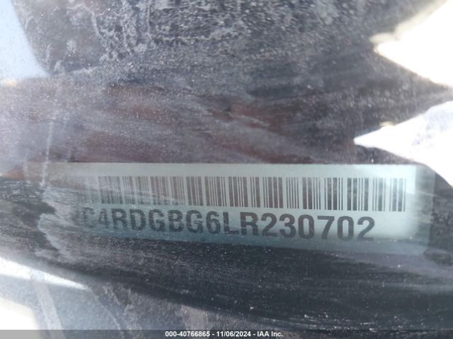 Photo 8 VIN: 2C4RDGBG6LR230702 - DODGE GRAND CARAVAN 