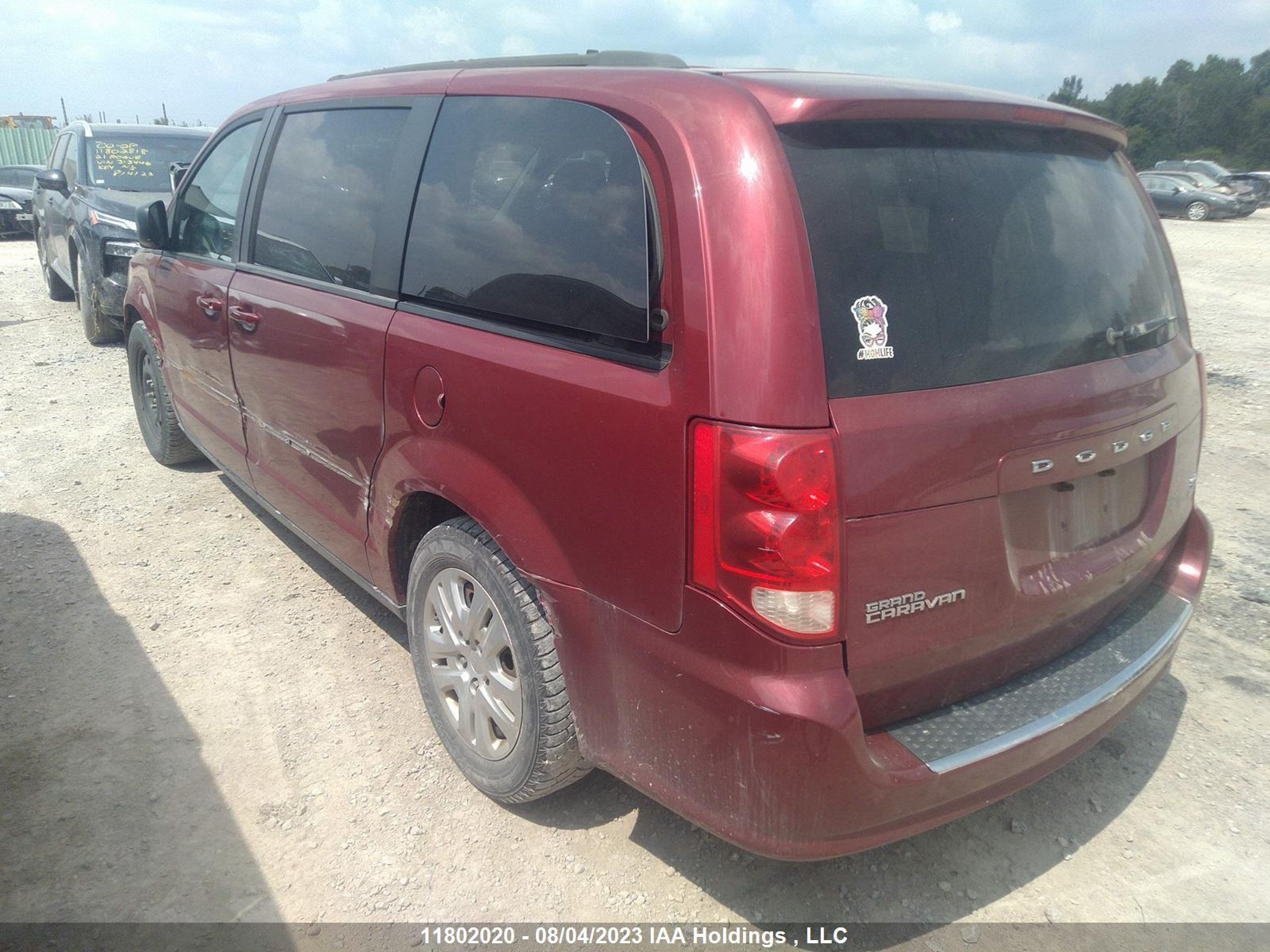 Photo 2 VIN: 2C4RDGBG7FR649775 - DODGE CARAVAN 