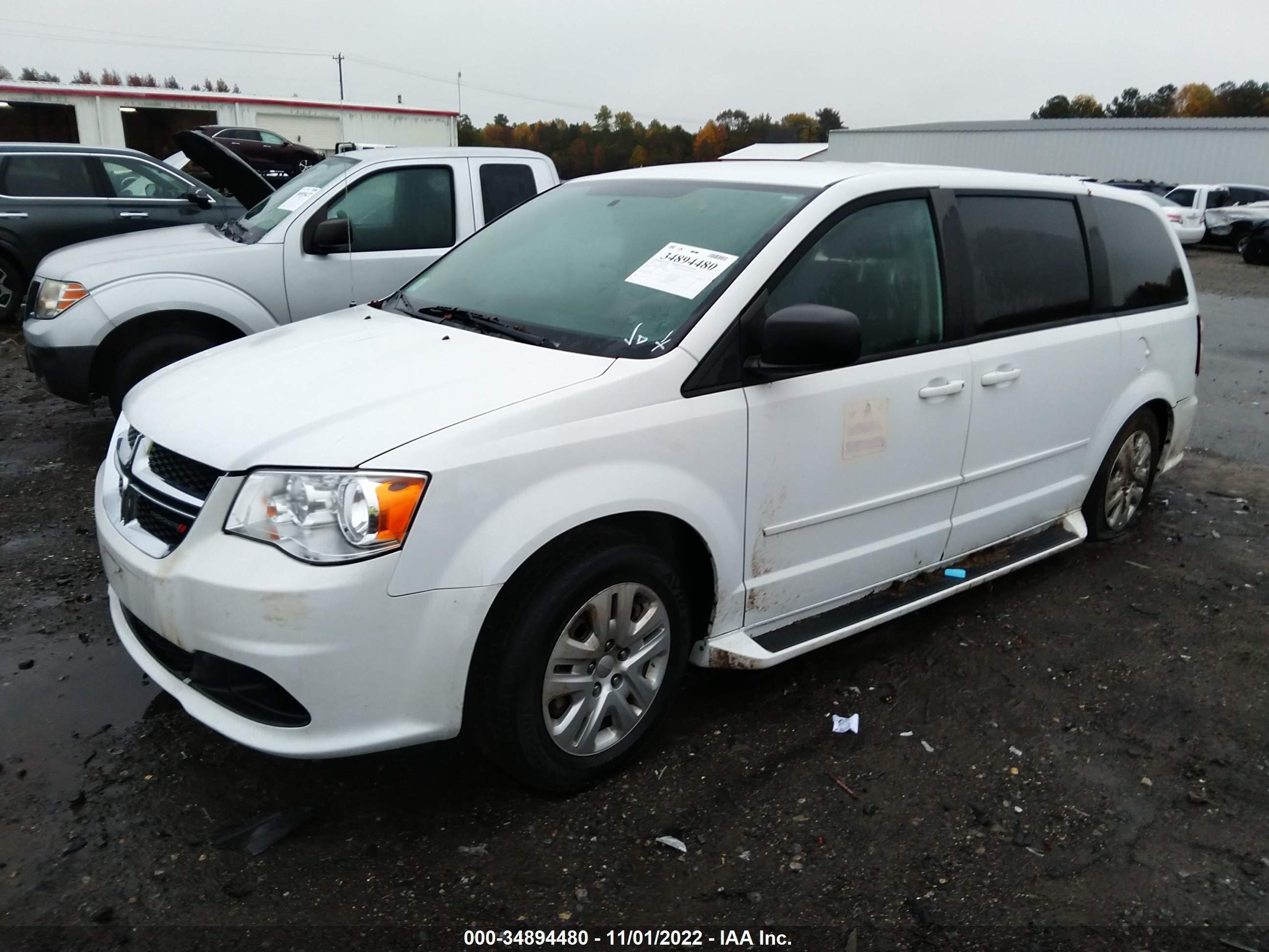 Photo 1 VIN: 2C4RDGBG7HR724168 - DODGE CARAVAN 