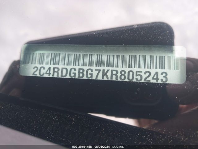 Photo 8 VIN: 2C4RDGBG7KR805243 - DODGE GRAND CARAVAN 