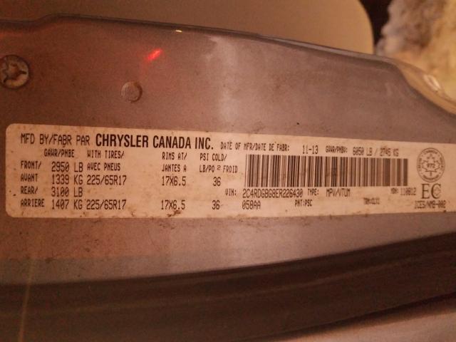 Photo 9 VIN: 2C4RDGBG8ER226430 - DODGE GRAND CARA 