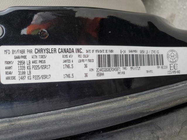 Photo 12 VIN: 2C4RDGBG8ER345871 - DODGE GRAND CARA 