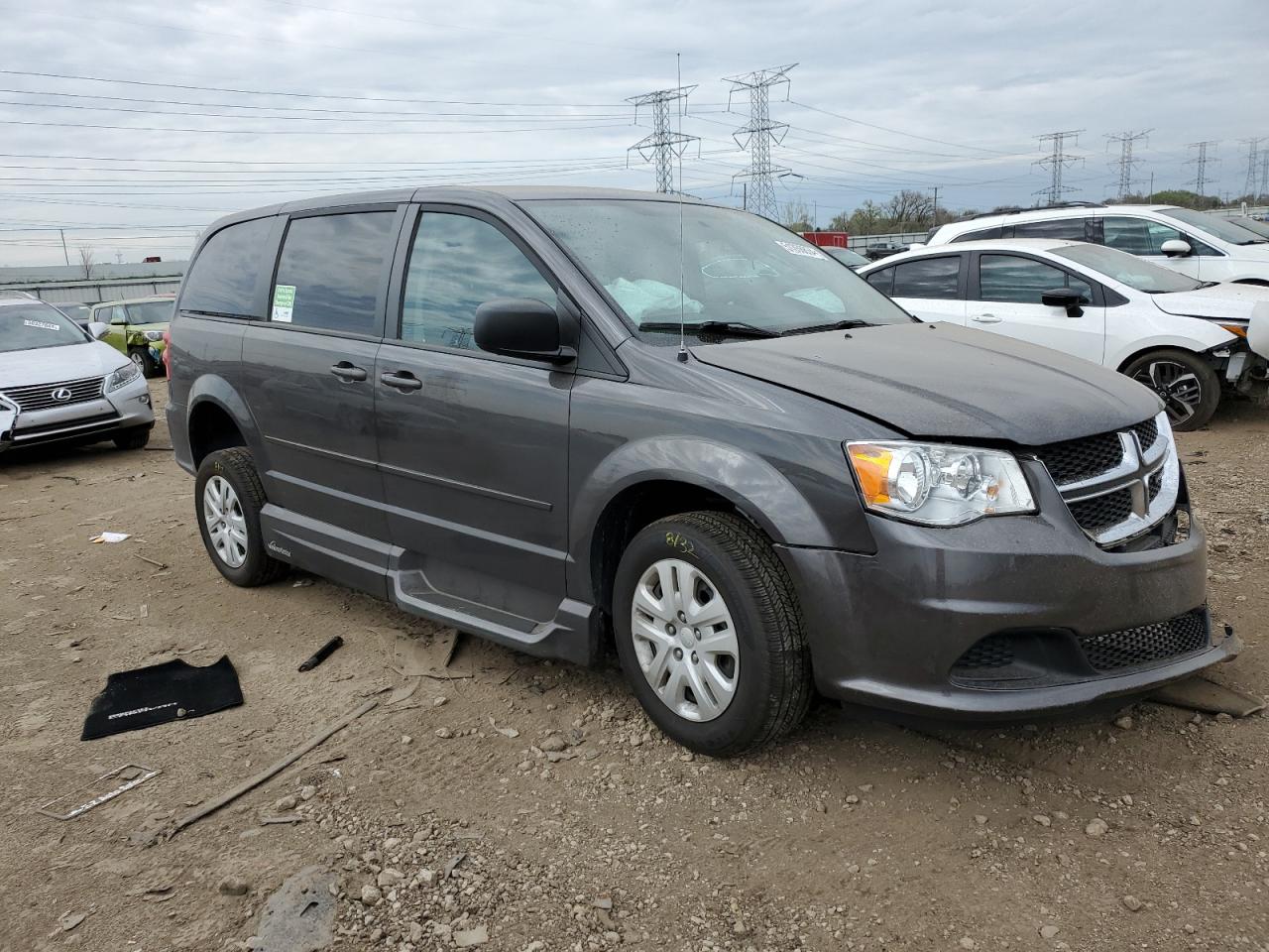 Photo 3 VIN: 2C4RDGBG8FR643290 - DODGE CARAVAN 