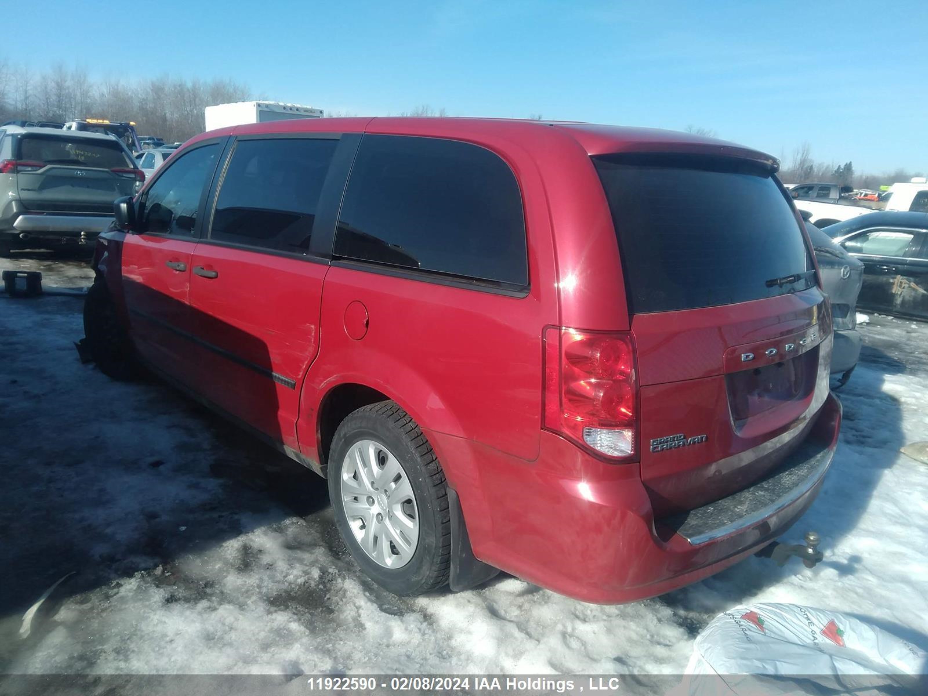 Photo 2 VIN: 2C4RDGBG8FR681585 - DODGE CARAVAN 