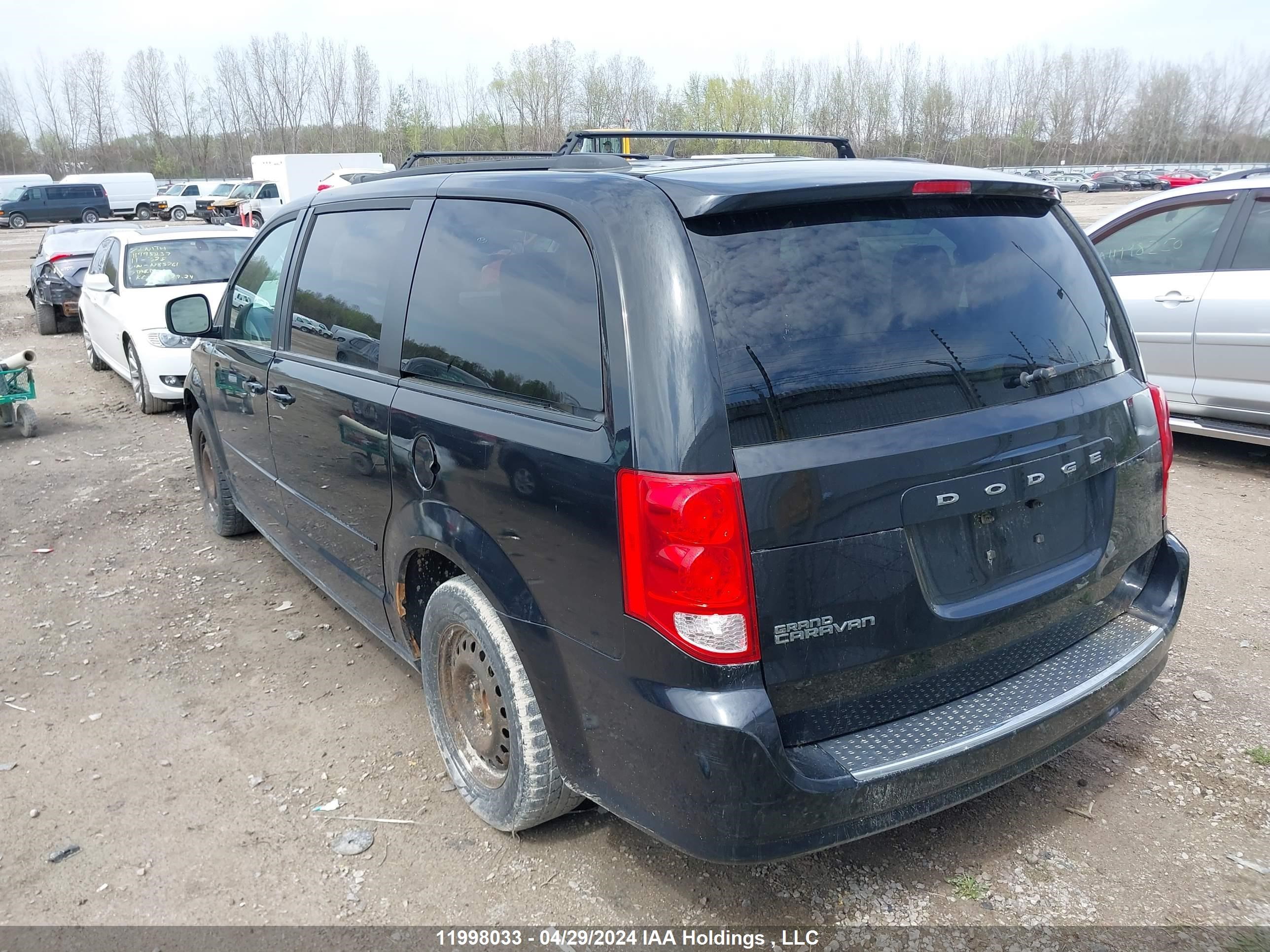 Photo 4 VIN: 2C4RDGBG9CR297861 - DODGE CARAVAN 