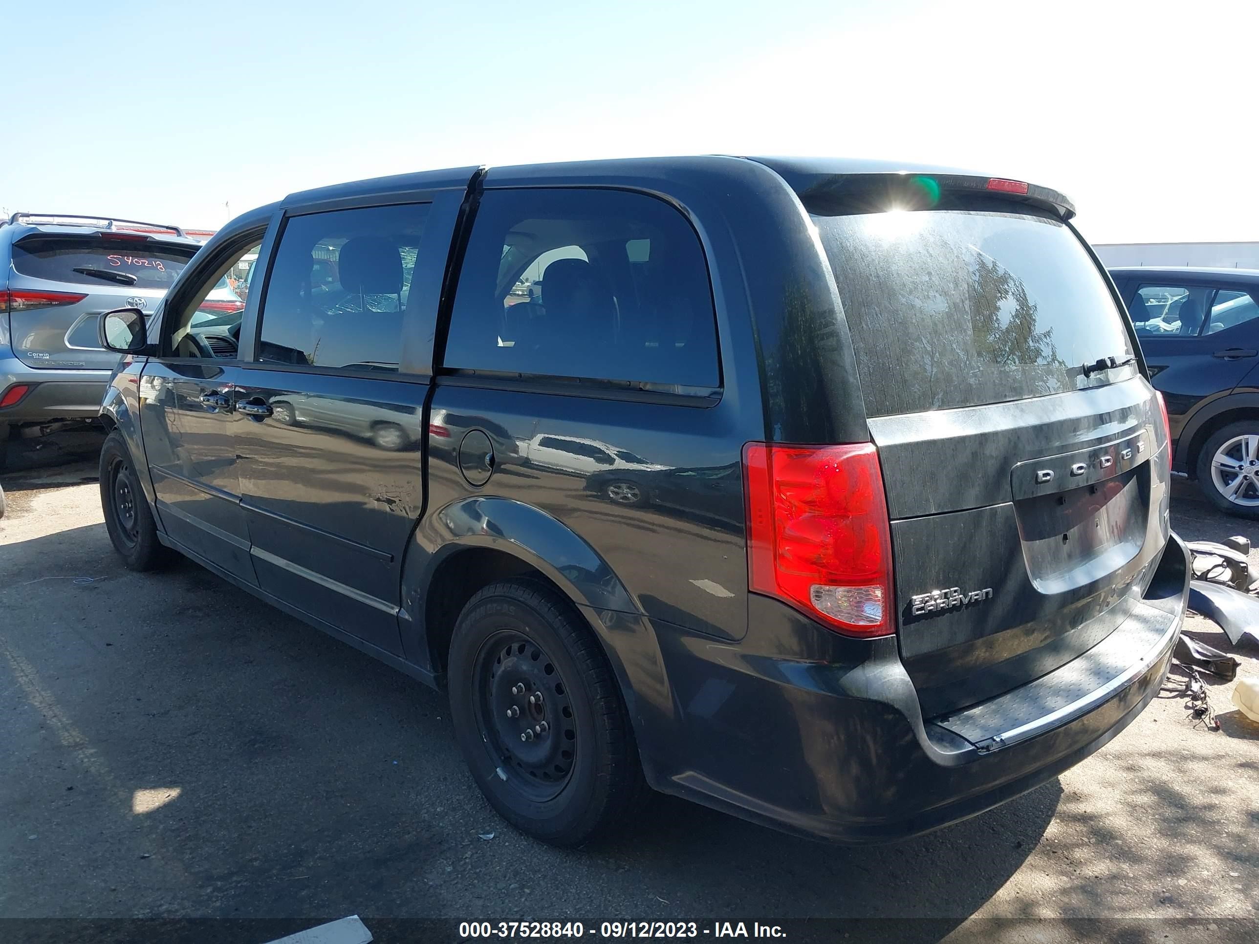 Photo 2 VIN: 2C4RDGBG9CR372851 - DODGE CARAVAN 