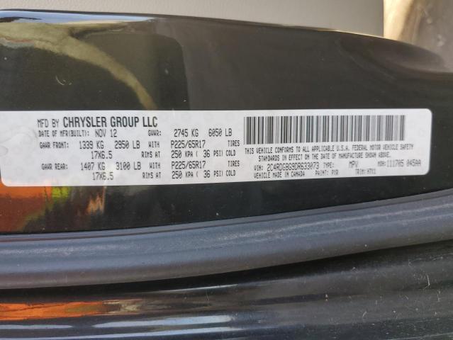 Photo 12 VIN: 2C4RDGBG9DR633073 - DODGE GRAND CARA 