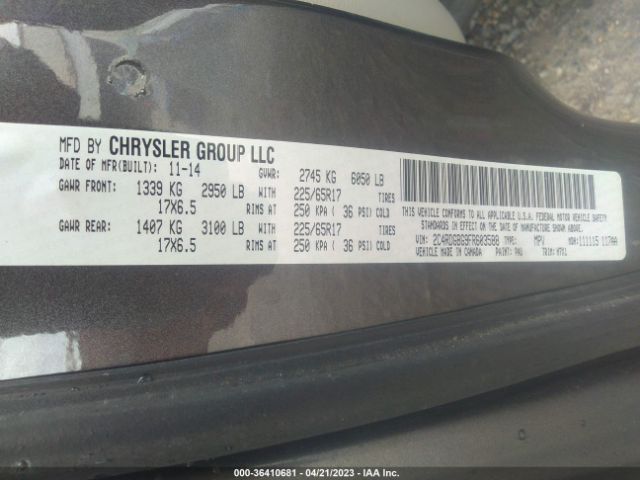 Photo 8 VIN: 2C4RDGBG9FR603588 - DODGE GRAND CARAVAN 