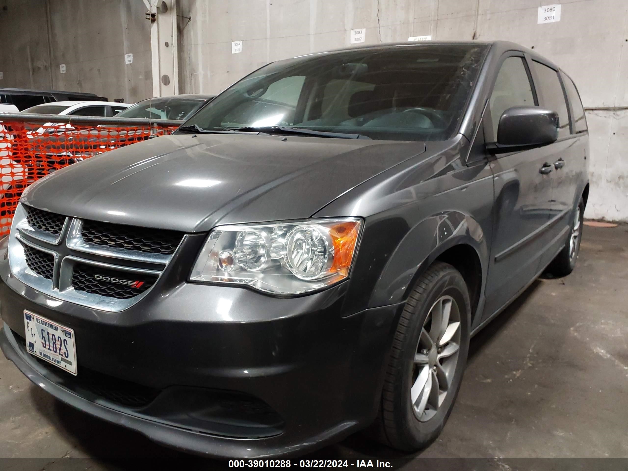 Photo 1 VIN: 2C4RDGBG9GR395617 - DODGE CARAVAN 