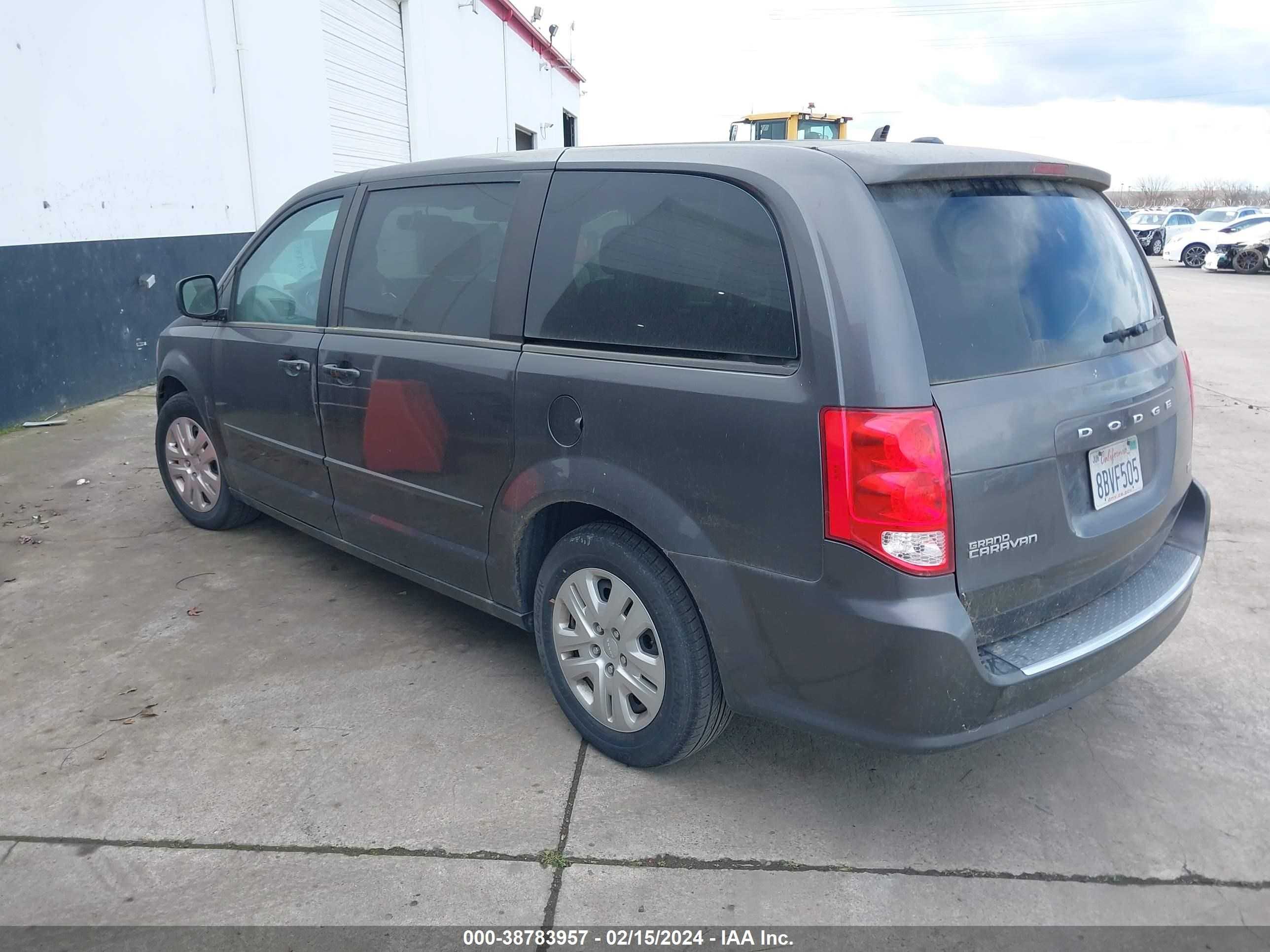 Photo 2 VIN: 2C4RDGBG9HR736760 - DODGE CARAVAN 