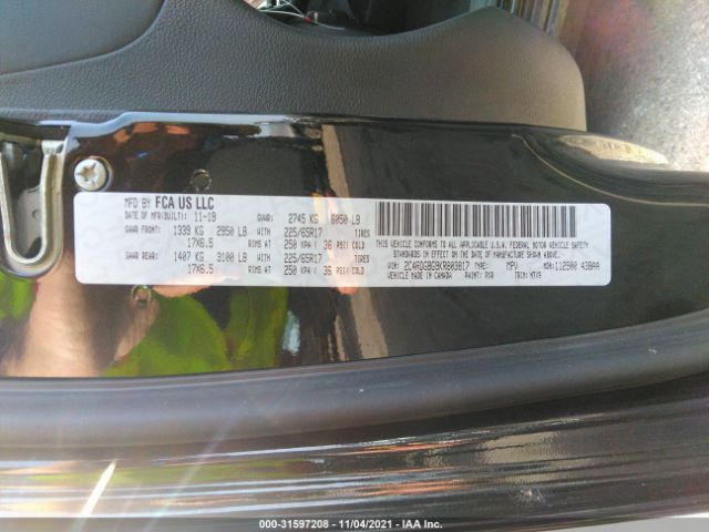 Photo 8 VIN: 2C4RDGBG9KR803817 - DODGE GRAND CARAVAN 