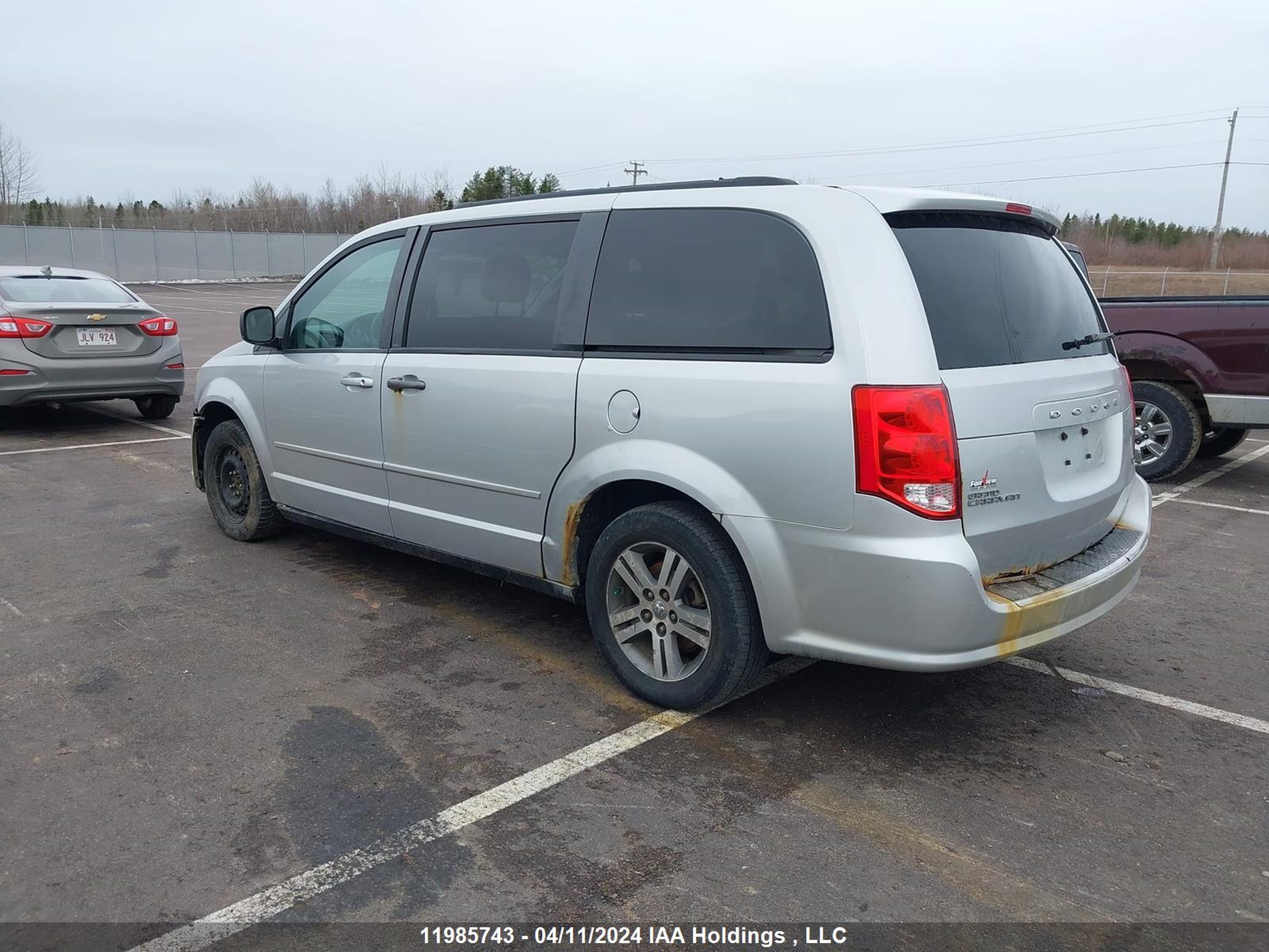 Photo 2 VIN: 2C4RDGBGXCR253724 - DODGE CARAVAN 