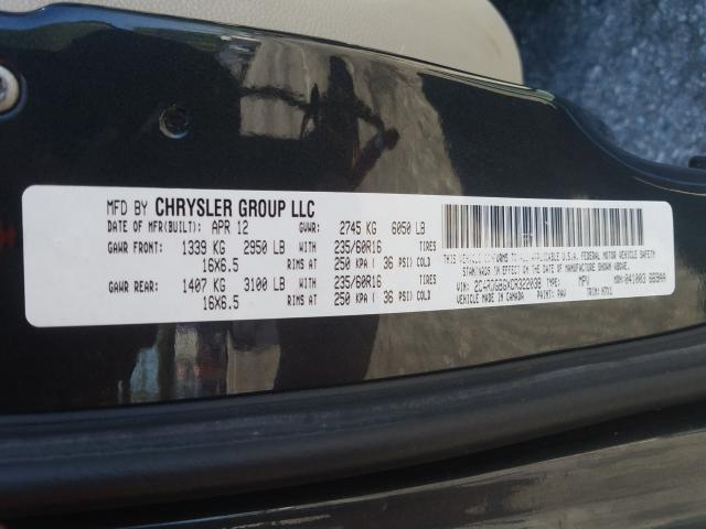 Photo 9 VIN: 2C4RDGBGXCR322038 - DODGE GRAND CARA 