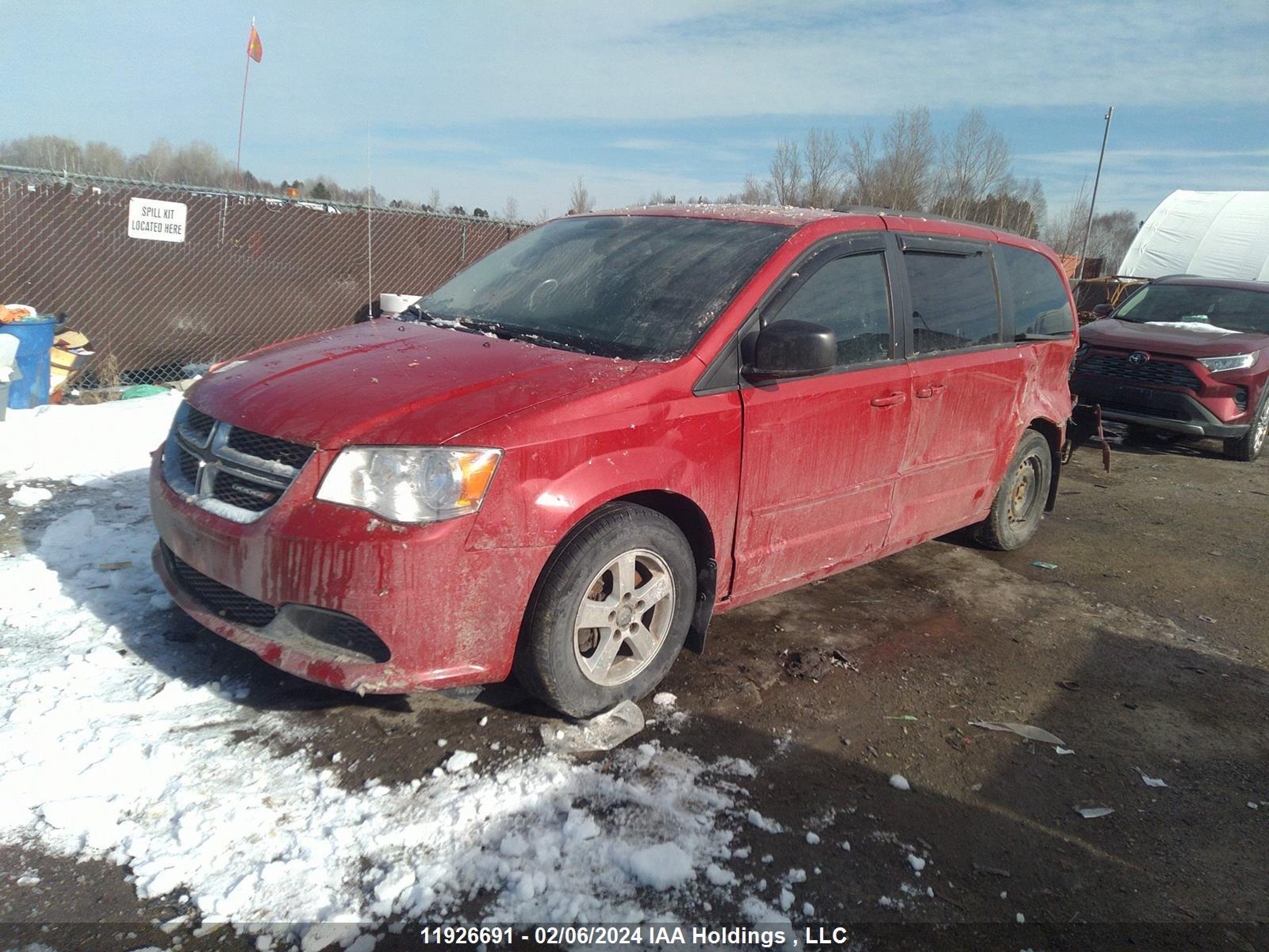 Photo 1 VIN: 2C4RDGBGXCR350213 - DODGE CARAVAN 